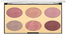 Paleta Blush Miss Rôse 7004-017N1 - 19.8G (6 Cores)