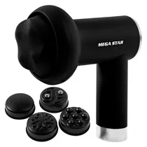 Massageador Electrico Megastar FMA4N Recarre Black