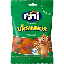 Balas de Gelatina Fini Ursinhos - 90GR