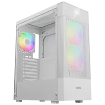 Gabinete Gamer Gamdias Aura GC5 Elite WH Mid Tower / 3 Cooler / Argb - Branco