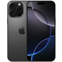 Apple iPhone 16 Pro Max A3084 Esim 256GB/8GB Ram de 6.9" 48+48+12MP/12MP - Black Titanium (s/ Lacre)