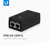 Ubnt POE-24-12W-G Injector 24VDC 12W 0.5AMP Fonte  Ubnt POE-24...