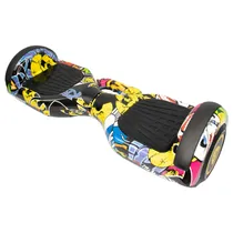 Scooter Elétrico Power Board C06BTL - 6.5" - Bluetooth - com Bolsa - Amarelo