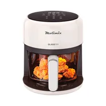 Freidora Air Fryer Molimix Glassfry MAF-37-VD 3.7L 1200W 220V