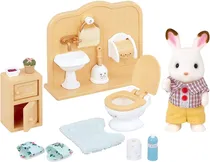 Epoch Sylvanian Families Chocolate Rabbit Brother Set 5015 - 12 PCS