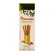 Palitos de Torrone Crocante com Amendoas e Caramelo Salgado El Almendro 50G