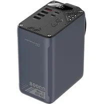 Cargador Port Power Bank Konfulon A49Q 80000MAH PD30W 22.5W