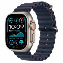 Apple Watch Ultra 2 MX4D3FD/A Celular + GPS Caixa Titânio Natural 49MM - Oceano Preto