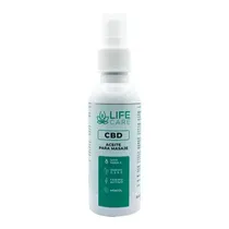 Life Grren CBD Aceite de Cannabis Aceite p/Masaje 300MG de CBD s/M 120ML s/C