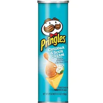 Batata Frita Pringles Cheddar & Sour Cream - 158GR