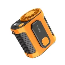 Mini Ventilador G-Tide FW01 Recarregável 4400MAH 3 Em 1 USB-C - Laranja