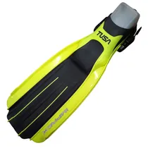 Aletas Tusa Silicone Amarillo