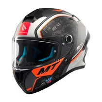 Capacete MT Helmets Targo s Ivan Ortola 2024 B4 - Fechado - Tamanho L - Matt  Capacete MT...