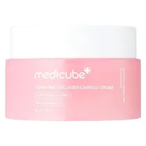 Creme Facial Hidratante Medicube PDRN Pink Collagen Capsule Cream de 55 G