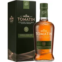 Tomatin Single Malt Whisky 12 A?Os 700L