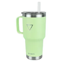 Copo Térmico Hydrate - 887ML - com Canudo - Verde Pastel