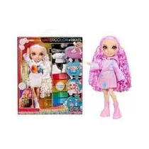 Mga Muñeca Rainbow High Watercolor & Create Ojos Purpuras Detalles En El Producto 3+ Multicolor