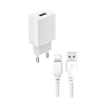 Carregador Xo L99 2.4A (USB-A) com Cabo Type-C - Branco