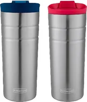 Copos Térmico Rubbermaid RUCCM52608 473ML - Azul/Rosa (2 Peças)