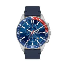 Relógio Analógico Masculino Daniel Klein Exclusive DK.1.12619-3 - Azul/Prata