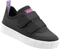 Tenis Infantil Pé com Pé 28234-480 - Preto/Branco/Roxo