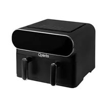 Fritadeira Elétrica Quanta Gran Piatto QTAFD11 - 1700W - 2X 5.5L - 220V - Cinza