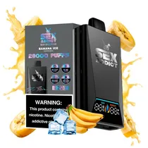 Pod Descartável Sex Addict Black S280 Banana Ice 28.000 Puffs