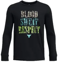 Camiseta Manga Longa Kids Under Armour 1382626-001 - Masculina