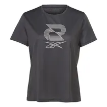Camiseta Deportivo Reebok Femenino Running SW-Graphic Black