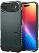 Case Spigen para iPhone 17 Air 6.6" Slim Armor ACS09678 Abyss Green (Magfit)  Case Spigen...