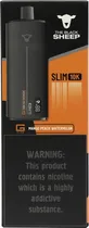 Vape Descartável The Black Sheep Slim 10K Mango Peach Watermelon - 10000 Puffs