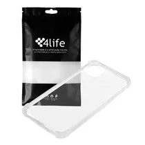 Capa de Silicone 4LIFE para iPhone 12 Pro Max - Transparente