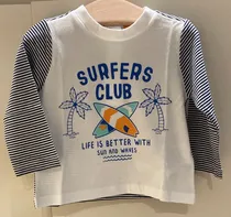 Chicco Fashion Camiseta M/L Tela s/C