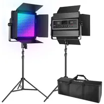 Painel de Luz LED Neewer RGB1200 (Kit com 2 Luzes)