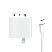 Cargador Xiaomi 67W Gan Charger USB-A/USB-C c/Cable BHR7492US USB-C 67W - USB-A 22.5W A07ZMEU Cargador Xiaomi 67W Gan Charger USB-A/USB-C c/Cable BHR7492US USB-C 67W - USB-A 22.5W A07ZMEU