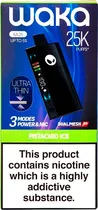 Vape Descartável Waka KA25 Pistachio Ice 25000 Puffs