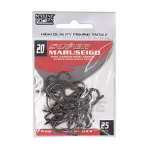 Marine Anzuelo Super Maruseigo 20 - Pequeño Y Robusto. - Super Resistente. - Recub