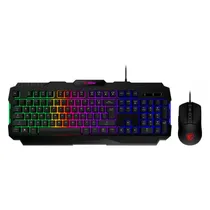 Tec/Mouse MSI Forge GK100 US USB RGB Preto Eua  Tec/Mouse M...