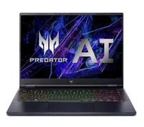 Notebook Acer Predator Helios Neo 14 PHN14-51-99NM, Intel Core Ultra 185H 2.30GHZ (5.10GHZ), 32GB Ram, 1TB SSD, Tela 14.5" Wqxga+(3072 X 1920) Ips 165HZ, Geforce RTX4070 8GB, Windows 11 Home, Inglês, Preto