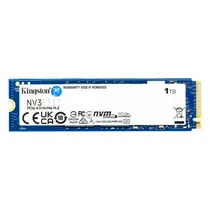 SSD Kingston NV3, 1TB, M.2 Nvme, Leitura Até 6000MB/s, Gravação 4000MB/s, SNV3S/1000G