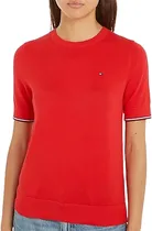 Camiseta Tommy Hilfiger WW0WW38724 XND - Feminina