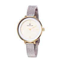 Relógio Analógico Feminino Daniel Klein Fiord DK11960-6 - Prata/Dourado