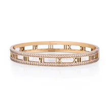 Pulseira Feminina Freelook FRJ.3.3001-3 de Aço Inoxidável - Dourado