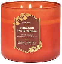 Vela Aromática Bath & Body Works Cinnamon Spiced Vanilla - 411G