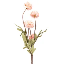 Flores Artificiais Tipo Pompom - Rosas