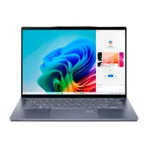 Notebook Acer Swift 14 Ai SF14-11T-X3RZ, Qualcomm Snapdragon X Elite 3.4GHZ, 16GB Ram, 1TB SSD, Tela 14.5" Wqxga Ips 120HZ, Cinza, Windows 11 Home, Inglês