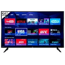 TV Smart Hye HYE55ATUX 55" Ultra HD / 4K / LED - Preto