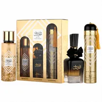Kit de Perfume Ard Al Zaafarn Gift Set Bint Hooran - 3 Peças