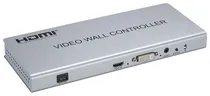 Controlador de Vídeo Player SFX Videowall HDVW2X2-N HDMI 1080P 2X2 30HZ