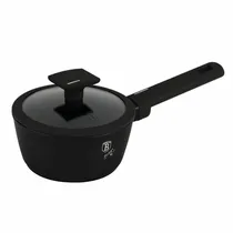 Panela Berlinger Haus Antiaderente com Tampa Preta 16CM